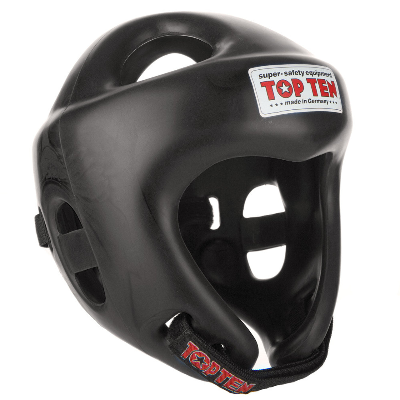 TOP TEN COMPETITION FIGHT Head Guard Black