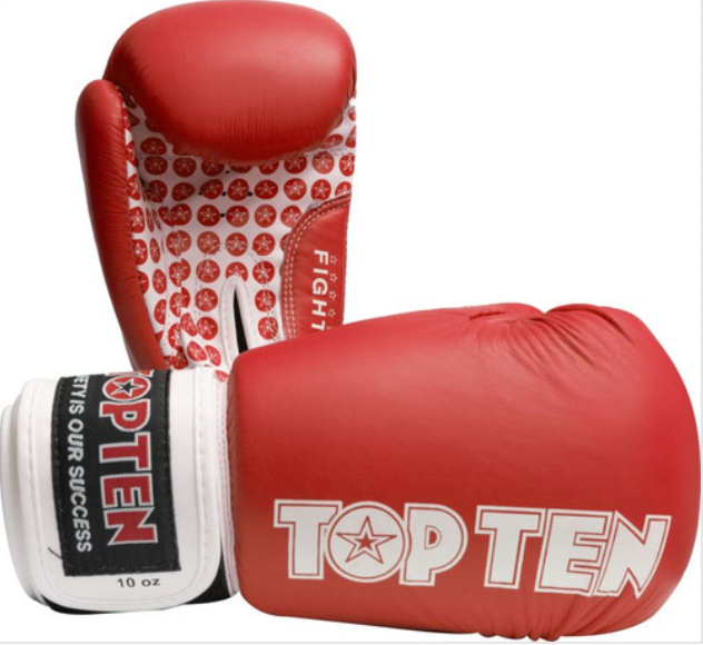 TOP TEN 10oz Boxing Gloves FIGHT Slimcut