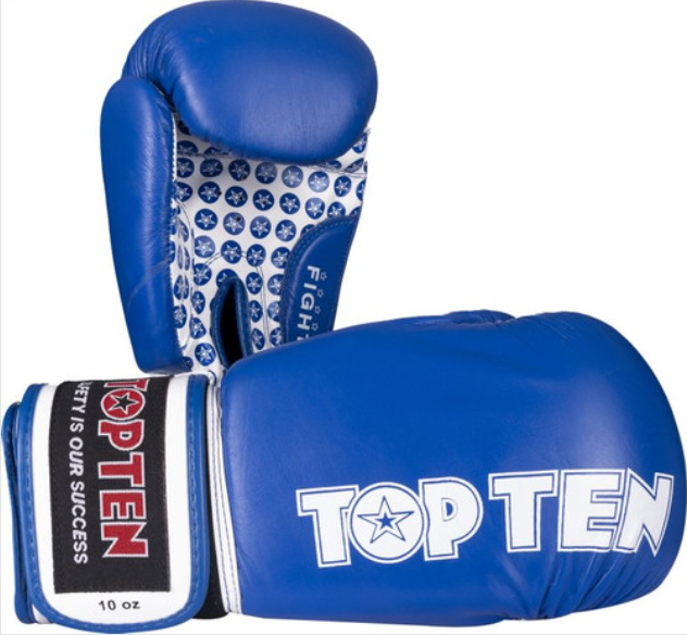 TOP TEN 10oz Boxing Gloves FIGHT Slimcut