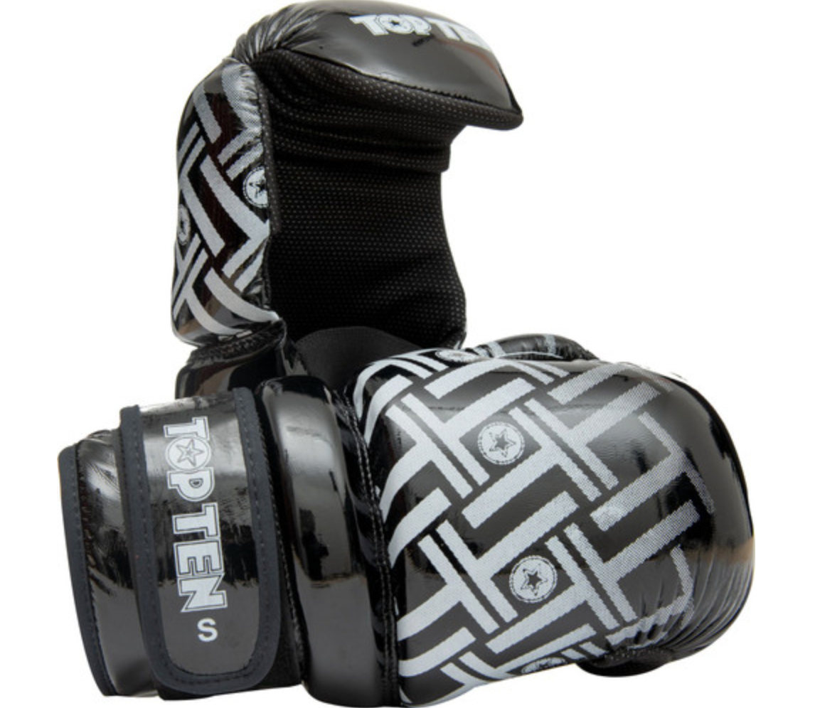 TOP TEN Pointfighting Gloves "Glossy Block Prism"